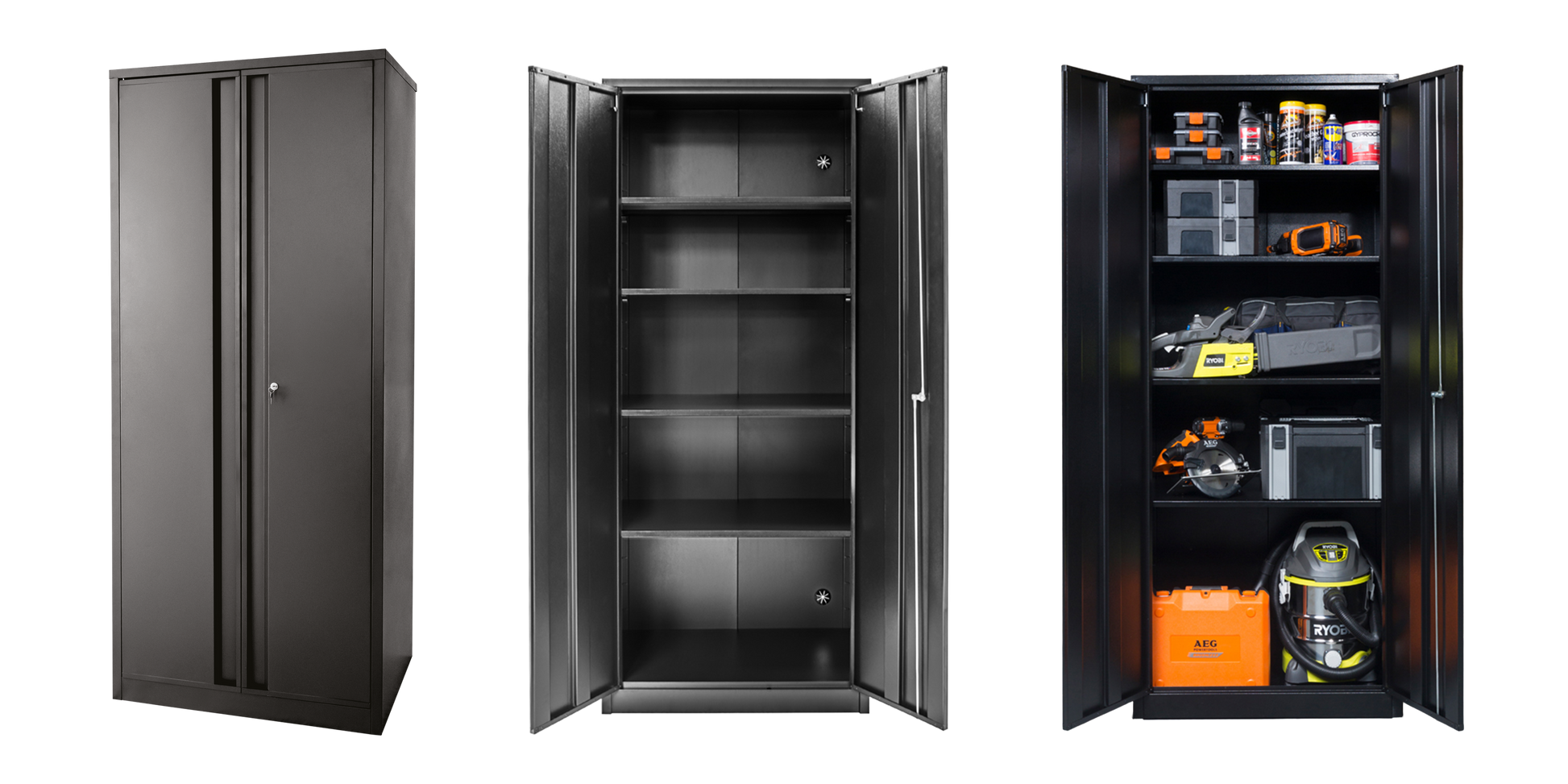 5 Shelf Metal Cabinet