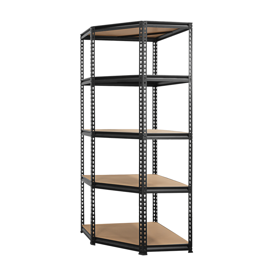 5 Tier Corner MDF Shelf