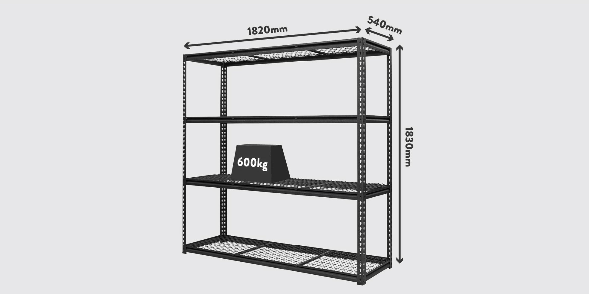 Heavy Duty Wire Rack XL